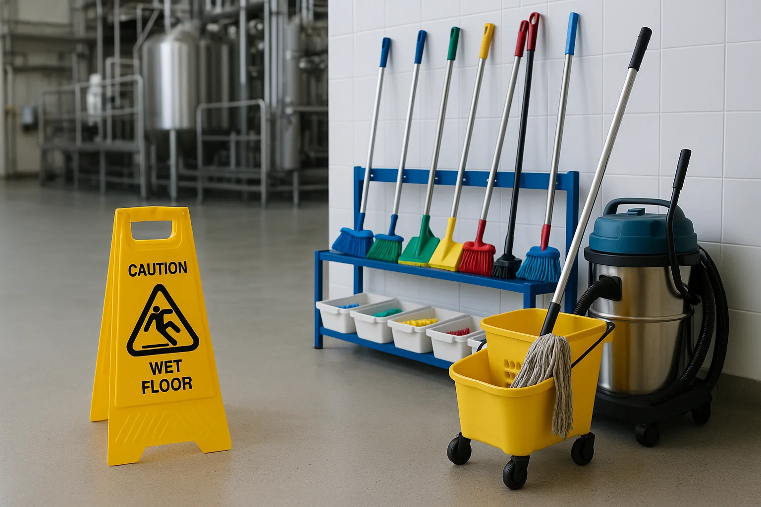 Pourquoi les audits sanitaires échouent souvent à cause d'une mauvaise gestion des équipements de nettoyage - Audits sanitaires : l'importance de la gestion des équipements